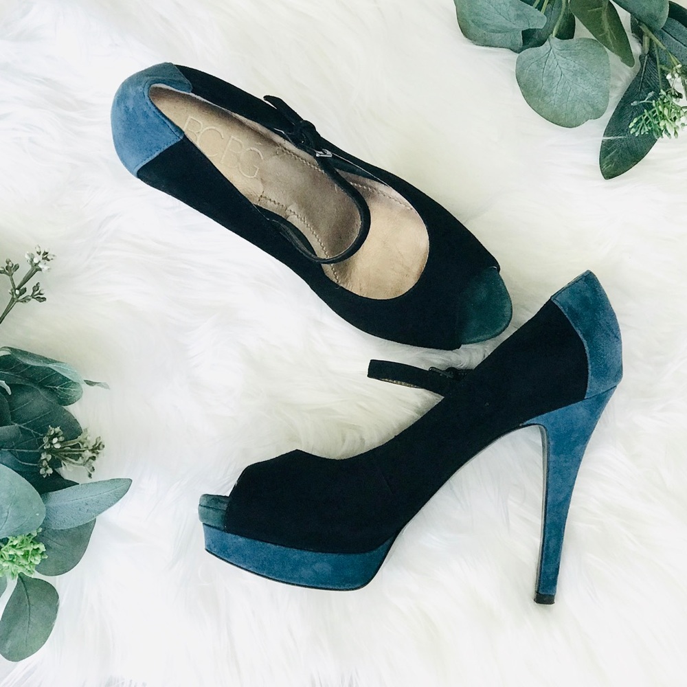 BCBG Peep Toe Heels